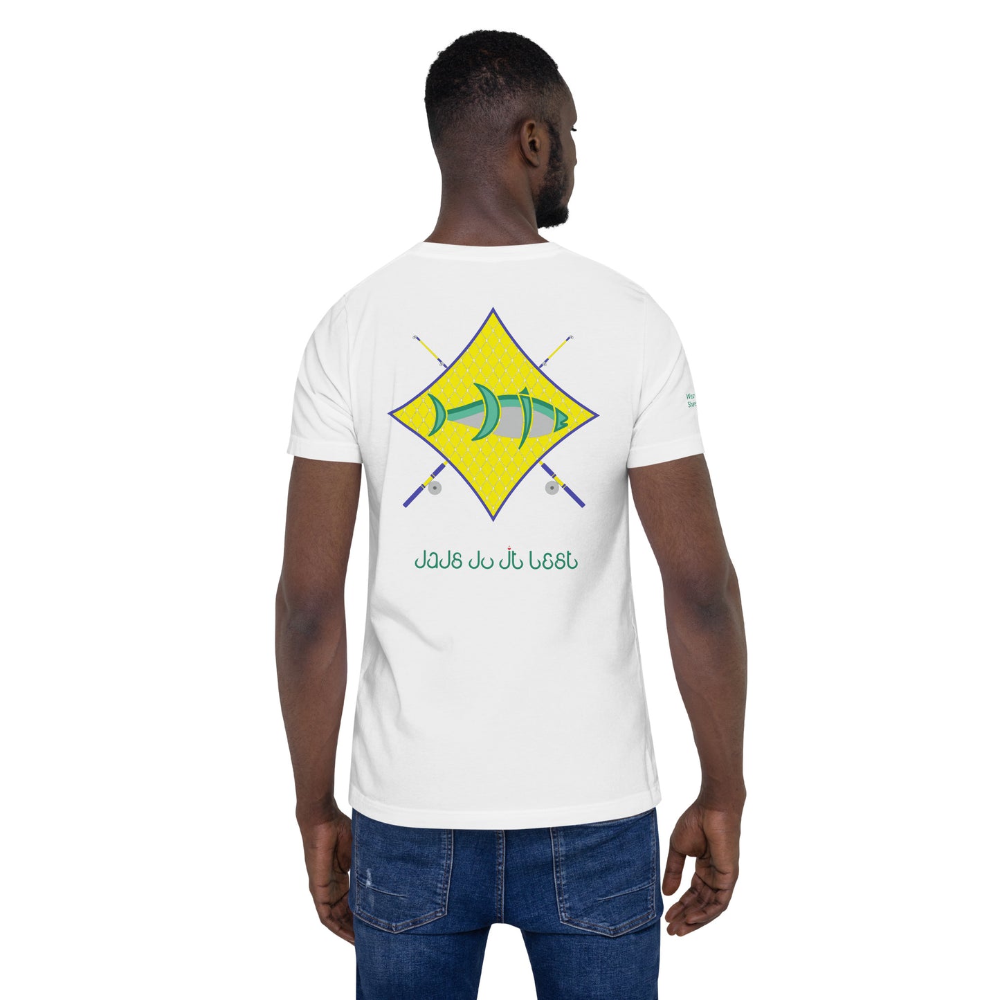 DDIB Fishing T-Shirt | Green & Yellow Edition |