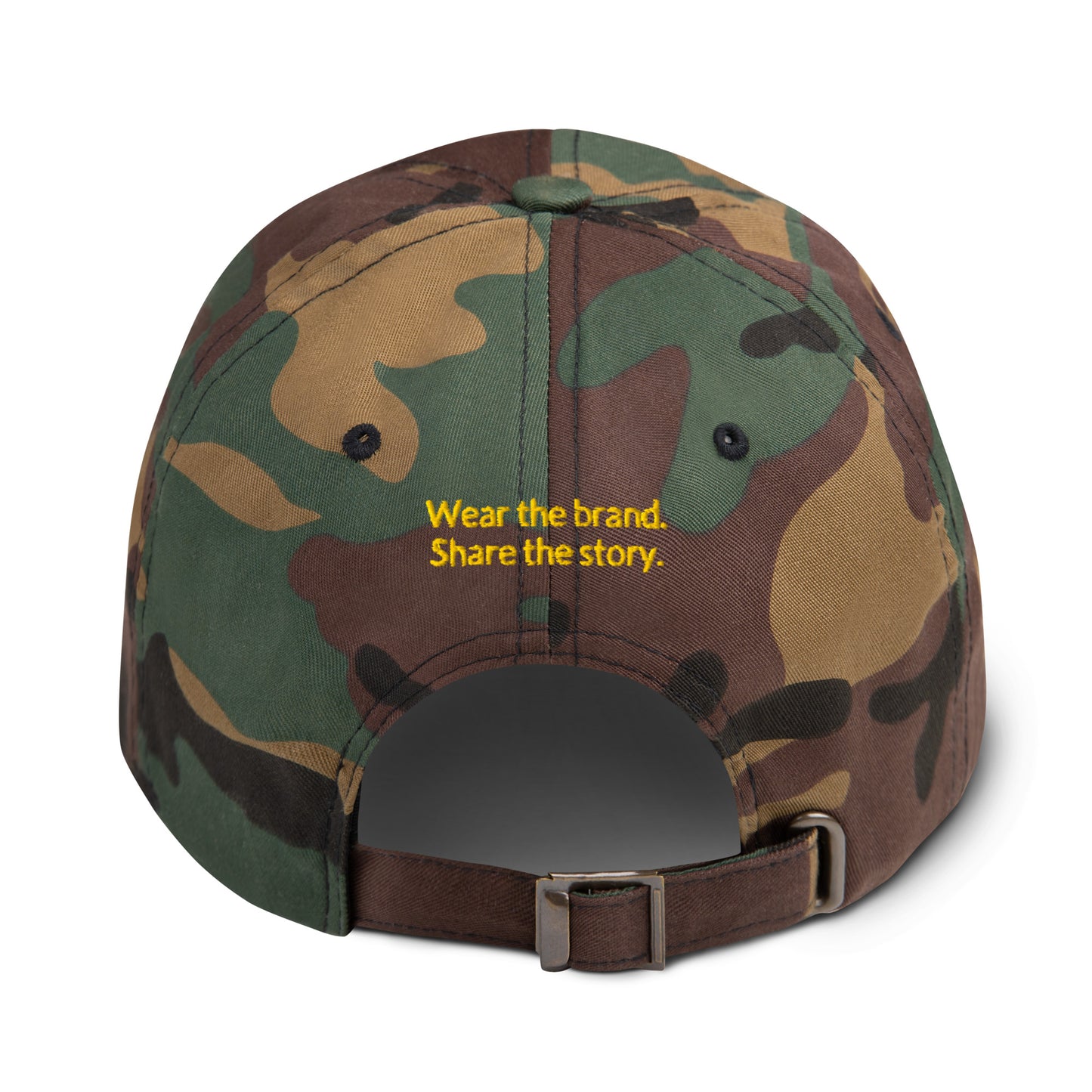 DDIB Dad Hat – Camo Black & Gold Trim - Dads Do It BestDDIB Dad Hat – Camo Black & Gold TrimDads Do It Best