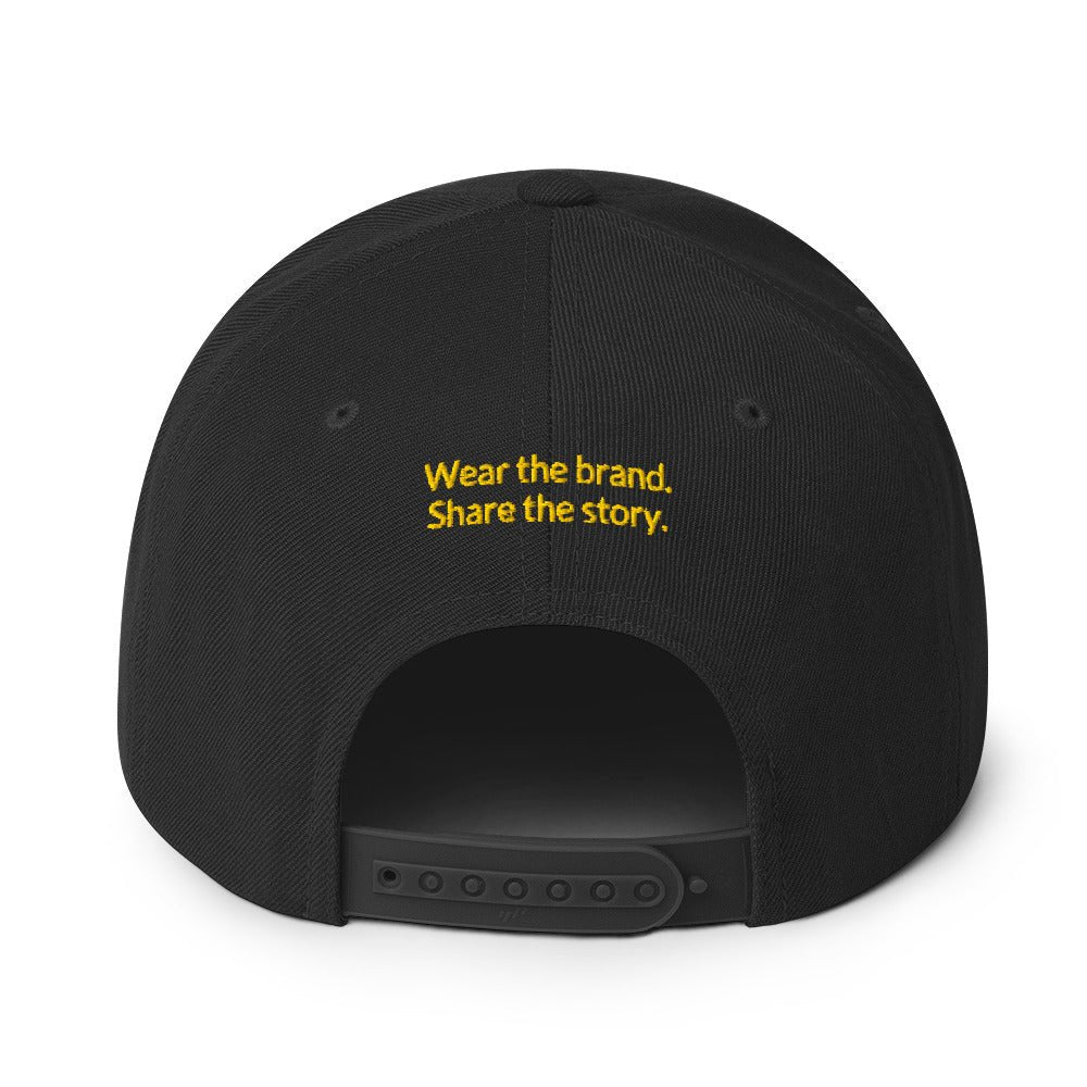 The DDIB Snapback | Shotgun - Green & Gold | Dads Do It Best - Dads Do It Best