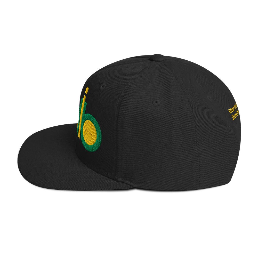 The DDIB Snapback | Shotgun - Green & Gold | Dads Do It Best - Dads Do It Best