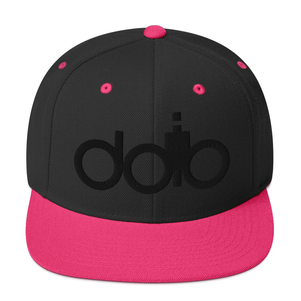 The DDIB Snapback | Shotgun - Black on Black | Dads Do It Best - Dads Do It Best