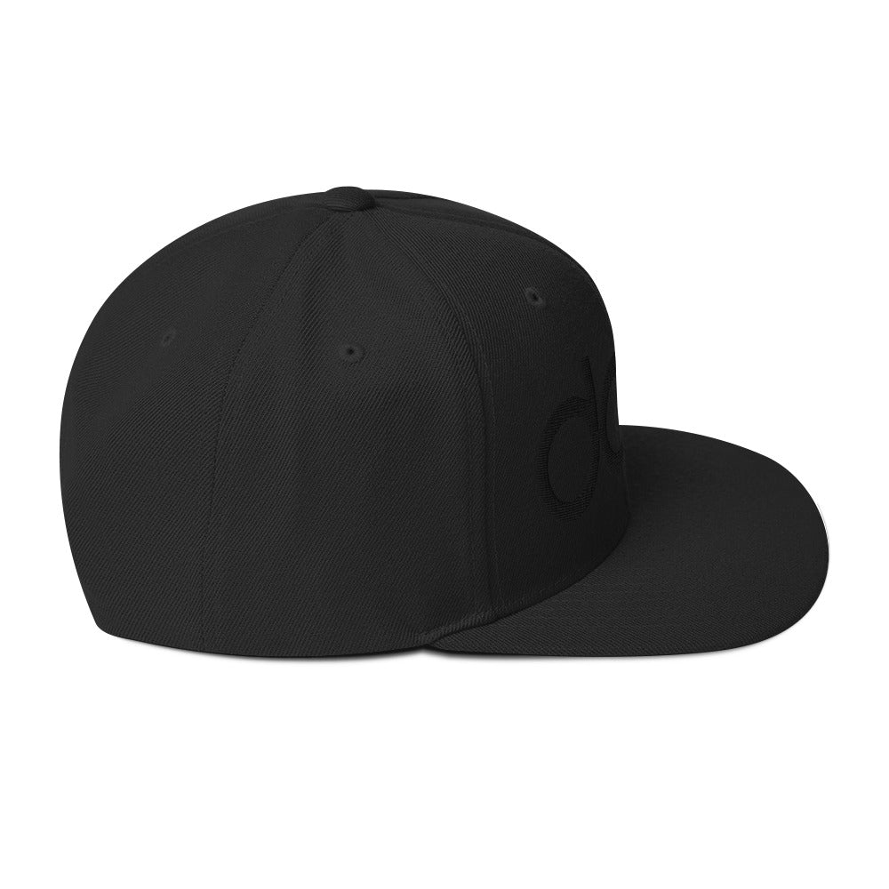 The DDIB Snapback | Shotgun - Black on Black | Dads Do It Best - Dads Do It Best