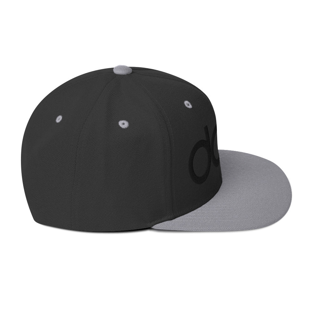 The DDIB Snapback | Shotgun - Black on Black | Dads Do It Best - Dads Do It Best