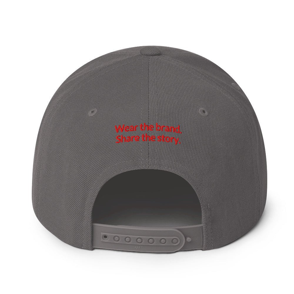 The DDIB Snapback | Future - Blue & Red | Dads Do It Best - Dads Do It Best