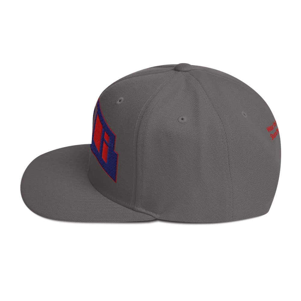 The DDIB Snapback | Future - Blue & Red | Dads Do It Best - Dads Do It Best
