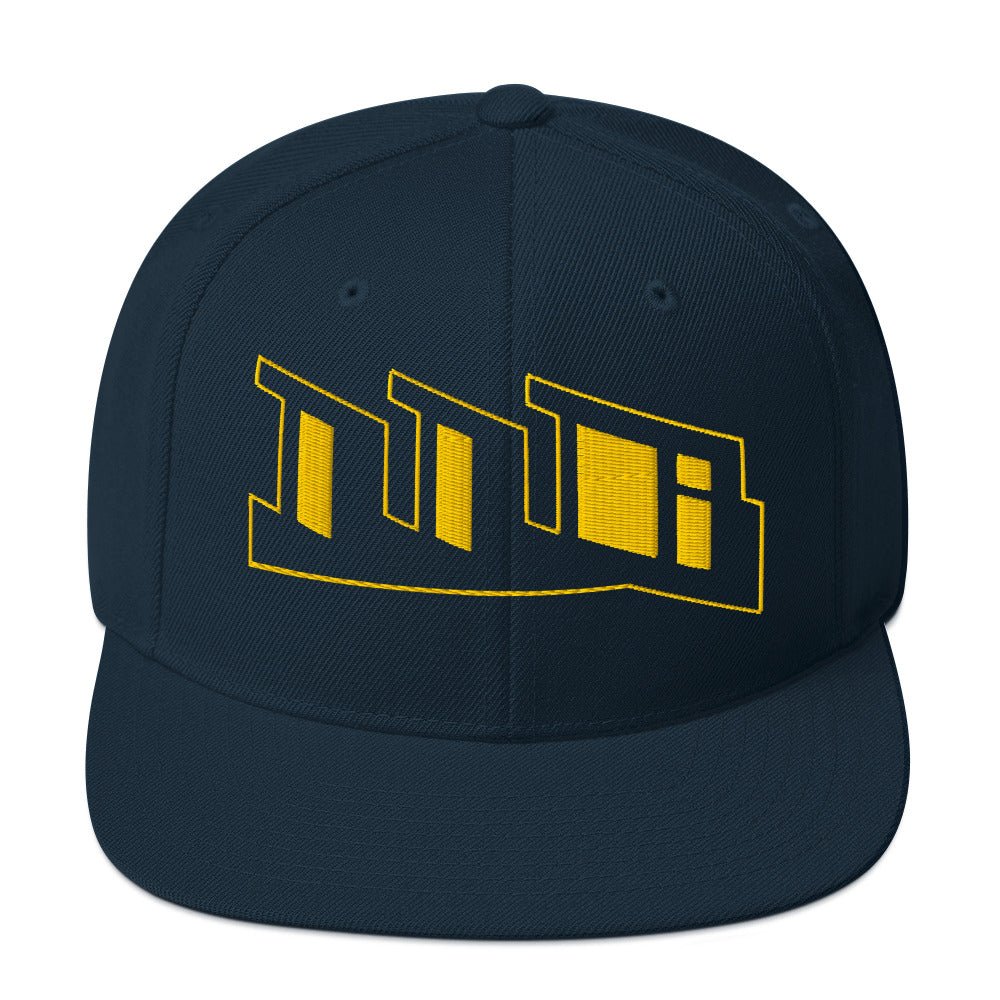 The DDIB Snapback | Future - Blue & Gold | Dads Do It Best - Dads Do It Best