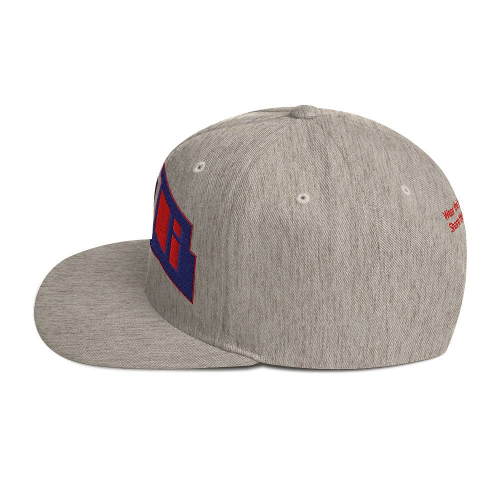 The DDIB Snapback | Future - Blue & Red | Dads Do It Best - Dads Do It Best