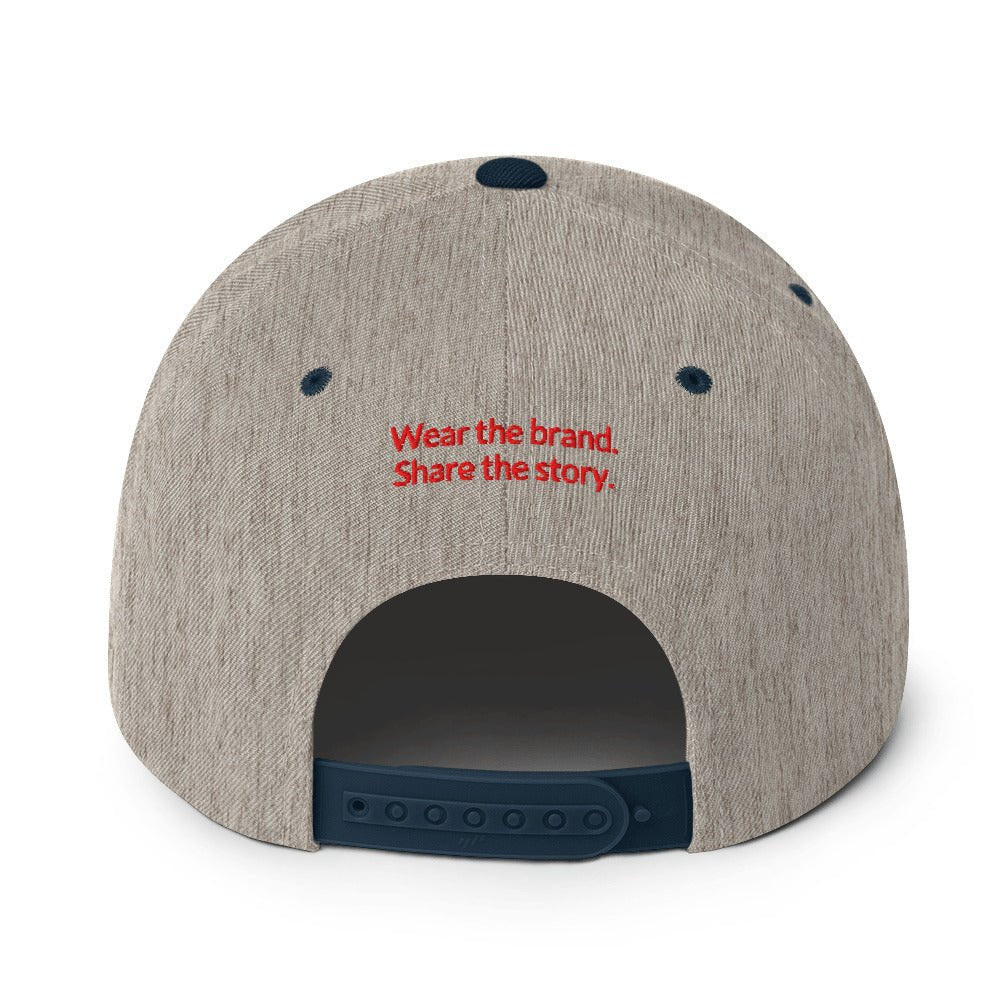 The DDIB Snapback | Future - Blue & Red | Dads Do It Best - Dads Do It Best