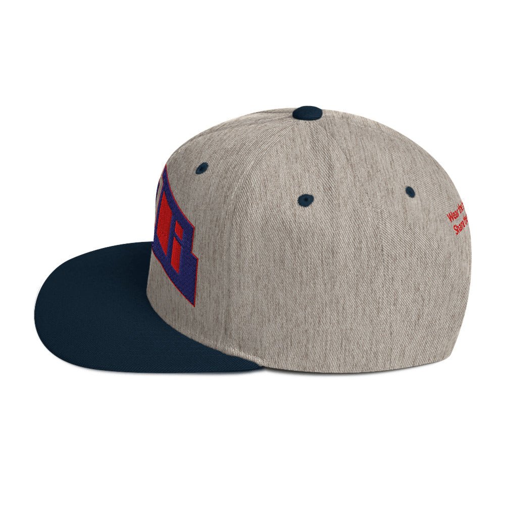 The DDIB Snapback | Future - Blue & Red | Dads Do It Best - Dads Do It Best
