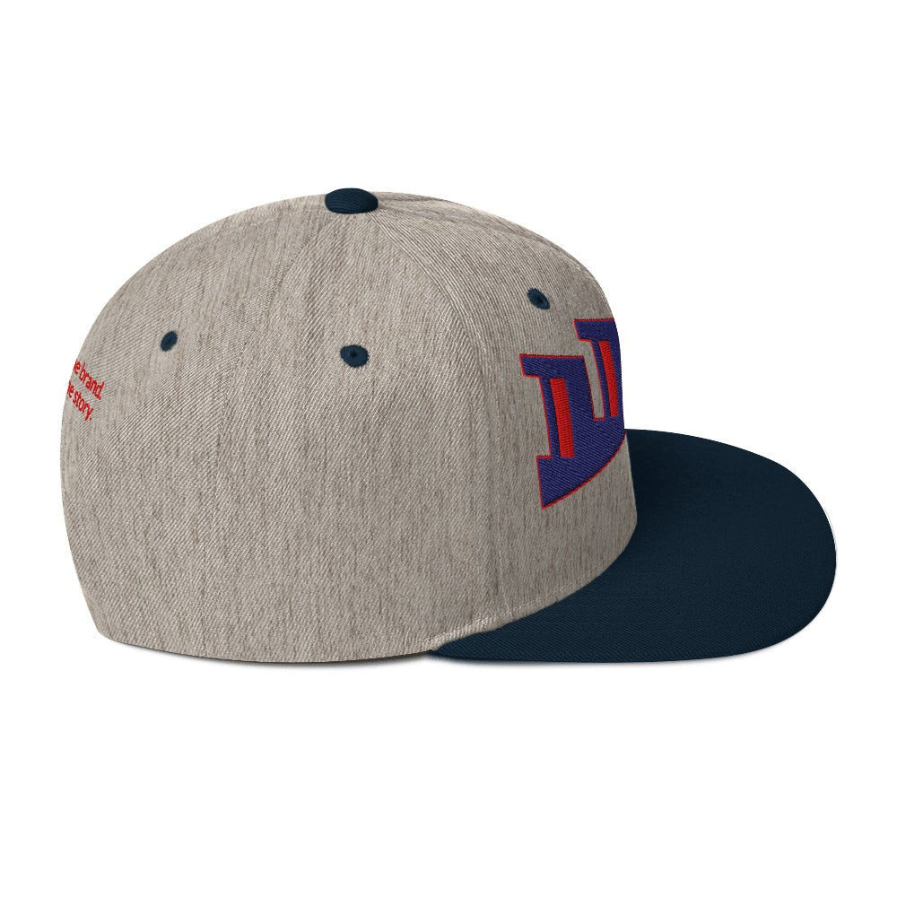 The DDIB Snapback | Future - Blue & Red | Dads Do It Best - Dads Do It Best
