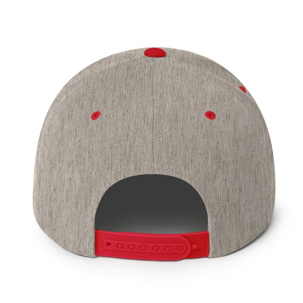 The DDIB Snapback | Shotgun - Black & Red | Dads Do It Best - Dads Do It Best