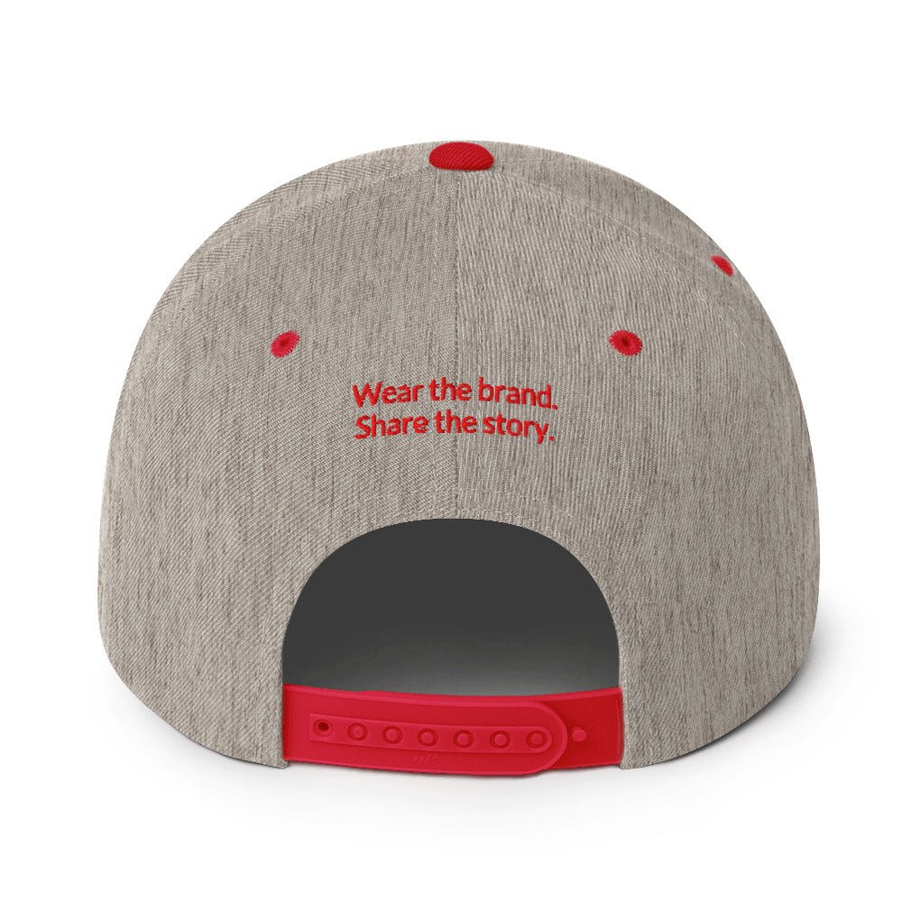 The DDIB Snapback | Future - Blue & Red | Dads Do It Best - Dads Do It Best