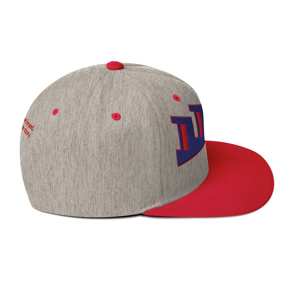 The DDIB Snapback | Future - Blue & Red | Dads Do It Best - Dads Do It Best