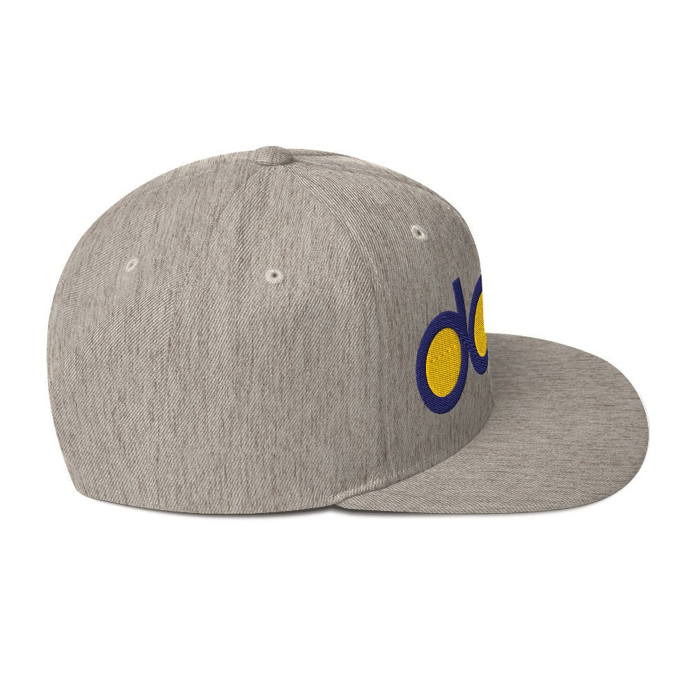 The DDIB Snapback | Shotgun - Blue & Gold | Dads Do It Best - Dads Do It Best