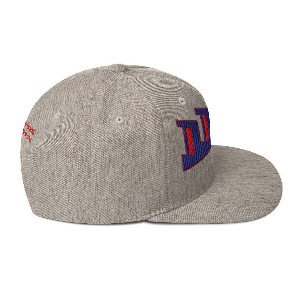 The DDIB Snapback | Future - Blue & Red | Dads Do It Best - Dads Do It Best