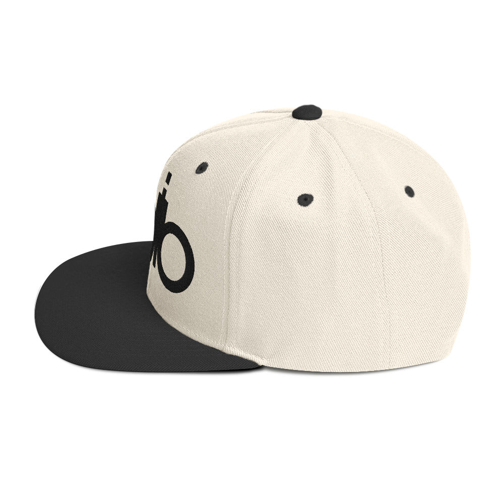 The DDIB Snapback | Shotgun - Black on Black | Dads Do It Best - Dads Do It Best