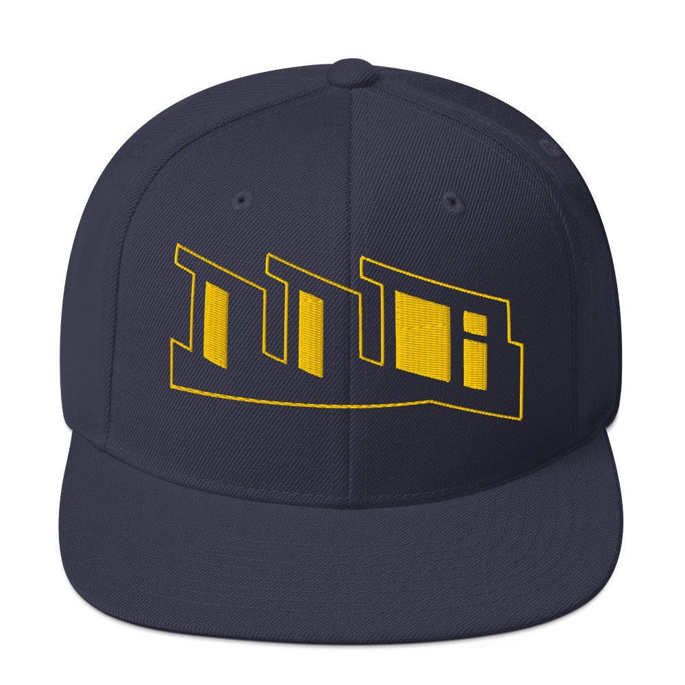 The DDIB Snapback | Future - Blue & Gold | Dads Do It Best - Dads Do It Best