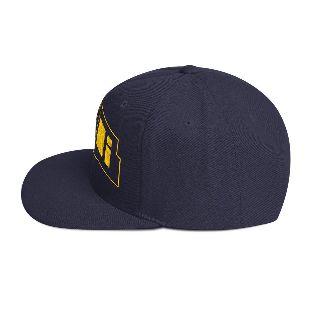 The DDIB Snapback | Future - Blue & Gold | Dads Do It Best - Dads Do It Best