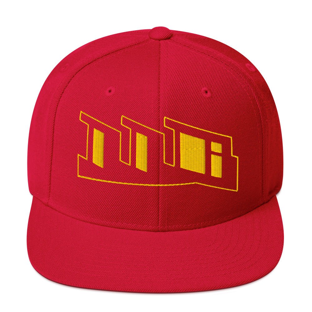 The DDIB Snapback | Future - Blue & Gold | Dads Do It Best - Dads Do It Best