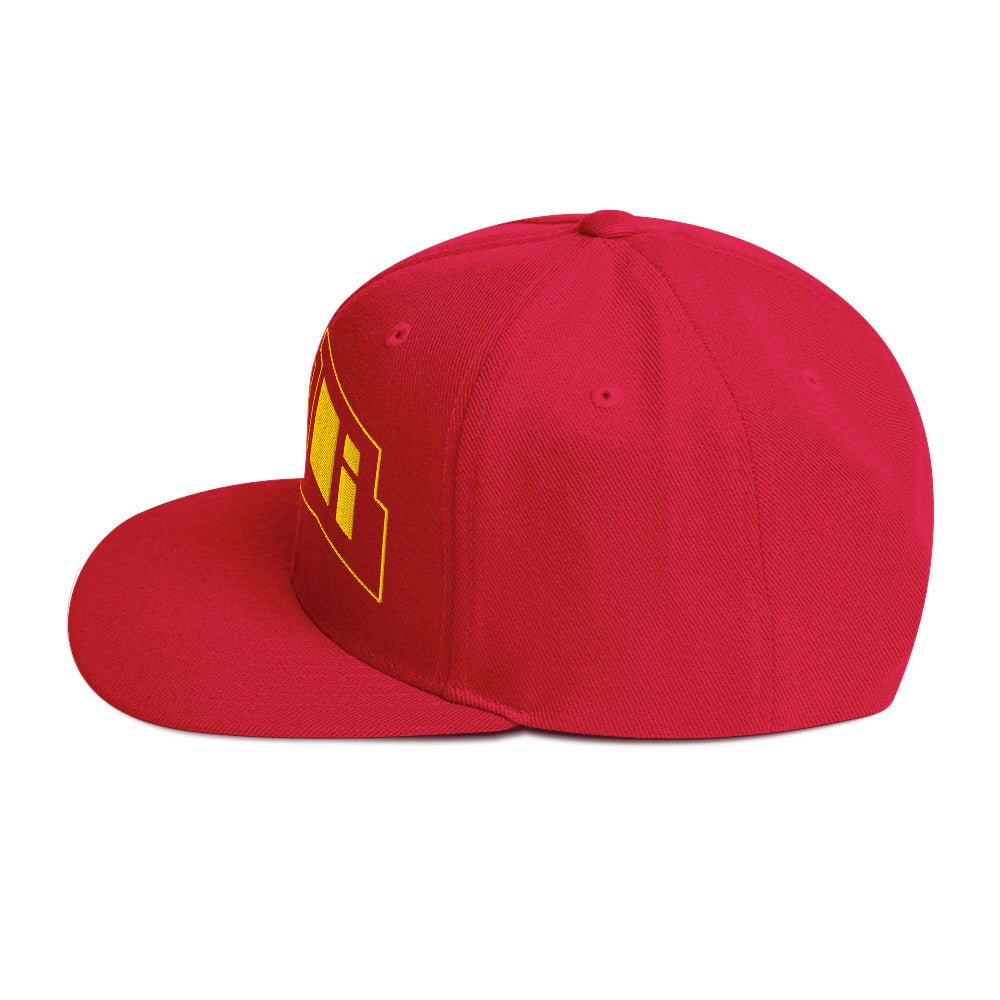 The DDIB Snapback | Future - Blue & Gold | Dads Do It Best - Dads Do It Best