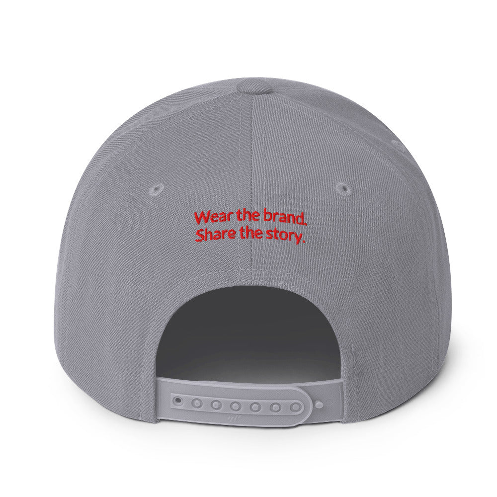 The DDIB Snapback | Future - Blue & Red | Dads Do It Best - Dads Do It Best