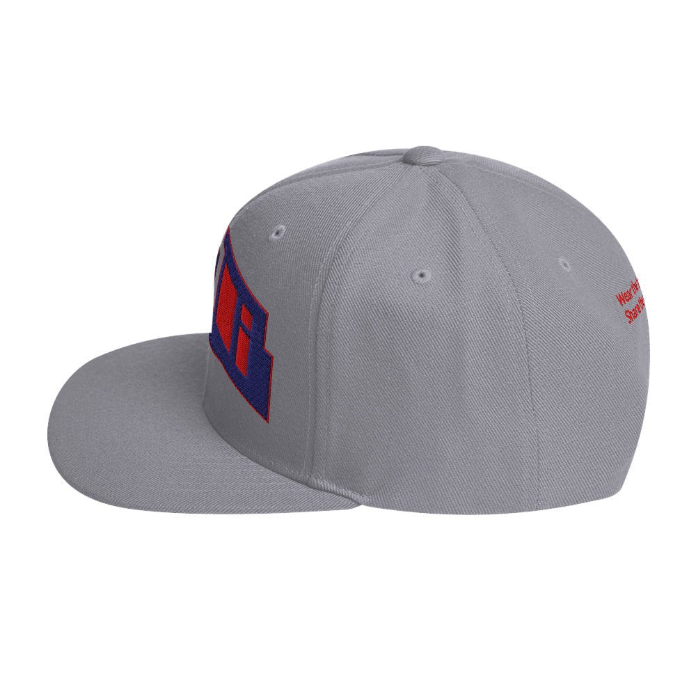 The DDIB Snapback | Future - Blue & Red | Dads Do It Best - Dads Do It Best
