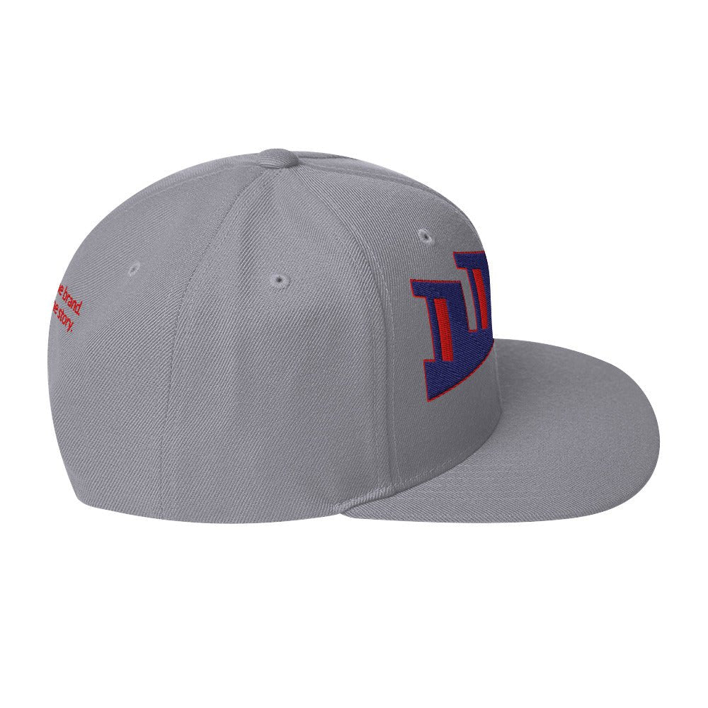 The DDIB Snapback | Future - Blue & Red | Dads Do It Best - Dads Do It Best