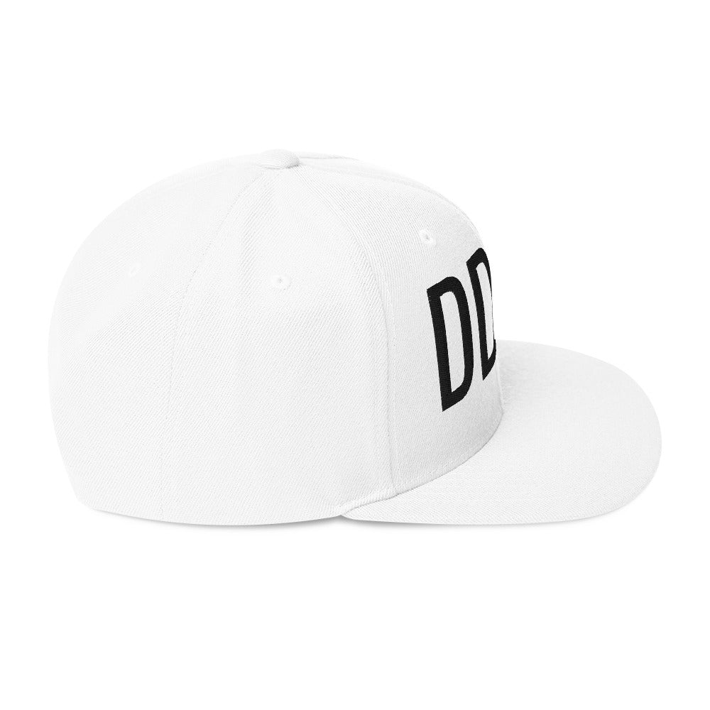 DDIB Original Logo Snapback Hat – White - Dads Do It BestDDIB Original Logo Snapback Hat – WhiteDads Do It Best