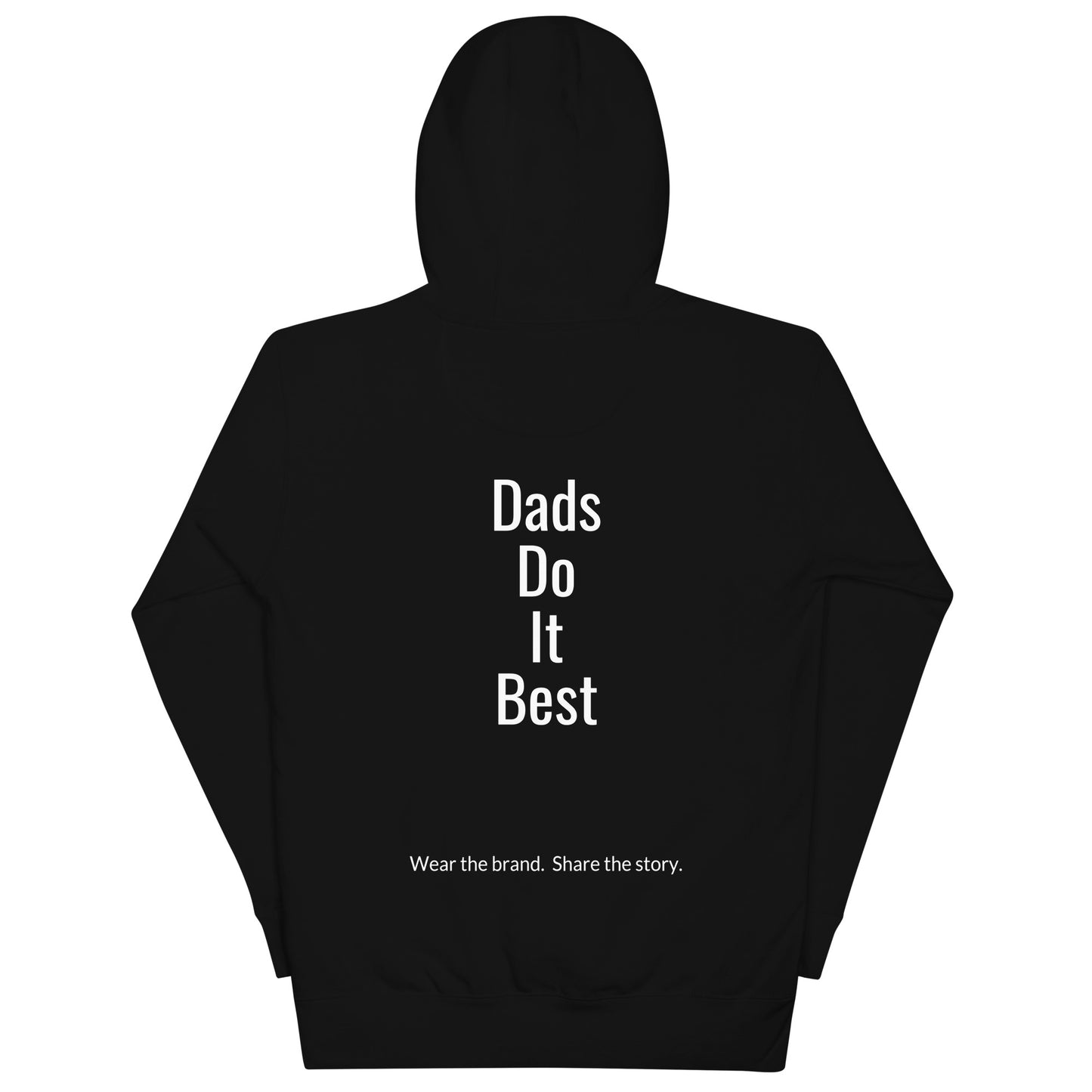 DDIB Original Logo Hoodie – OG3 Black - Dads Do It BestDDIB Original Logo Hoodie – OG3 BlackDads Do It Best