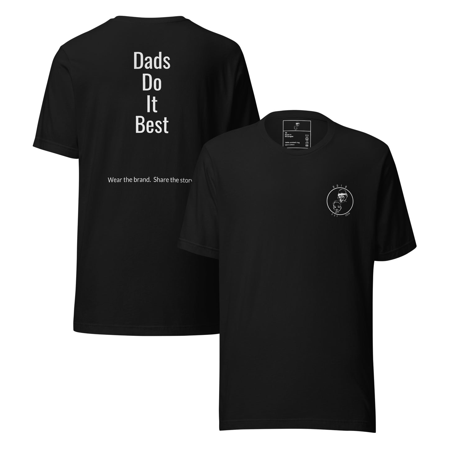 Dads Do It Best - Original Logo Tee - OG1B - Dads Do It Best