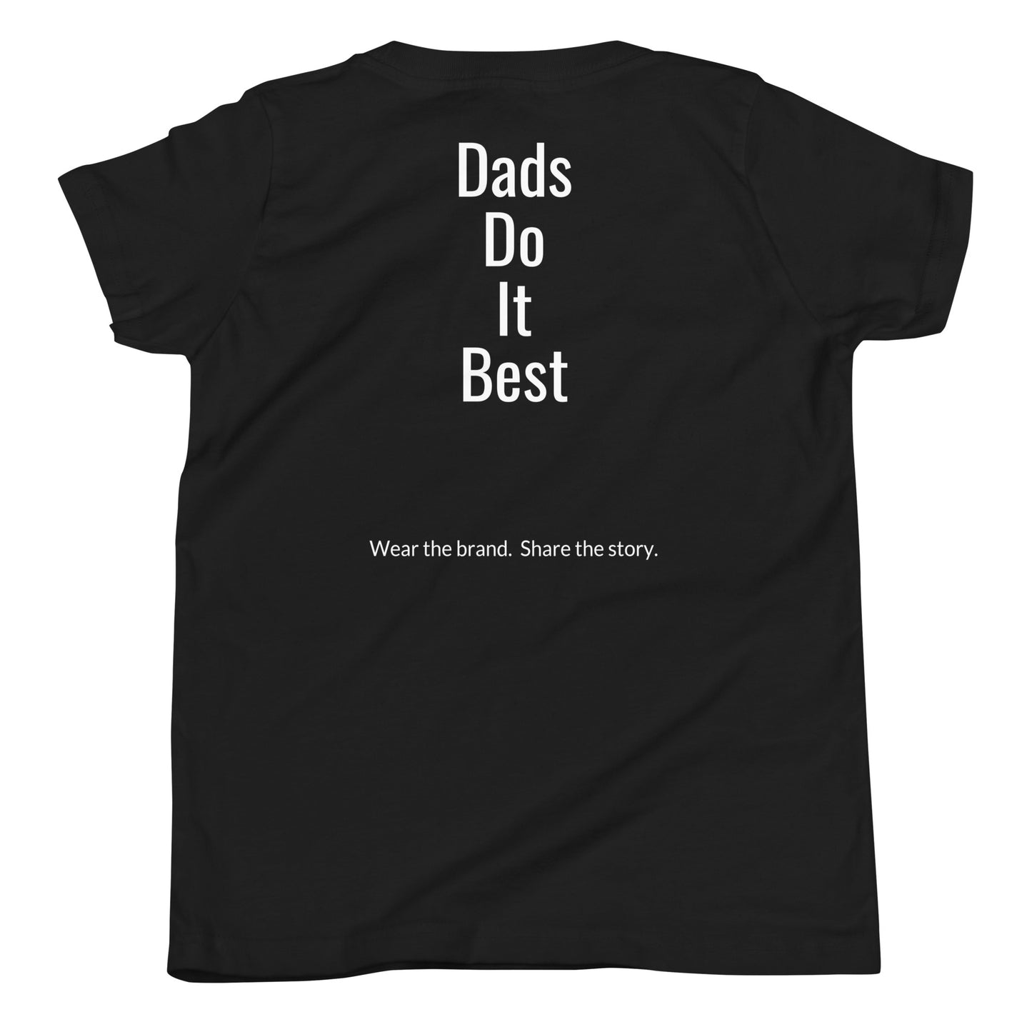 DDIB Original Logo T-Shirt – Teen OG3 Black - Dads Do It Best