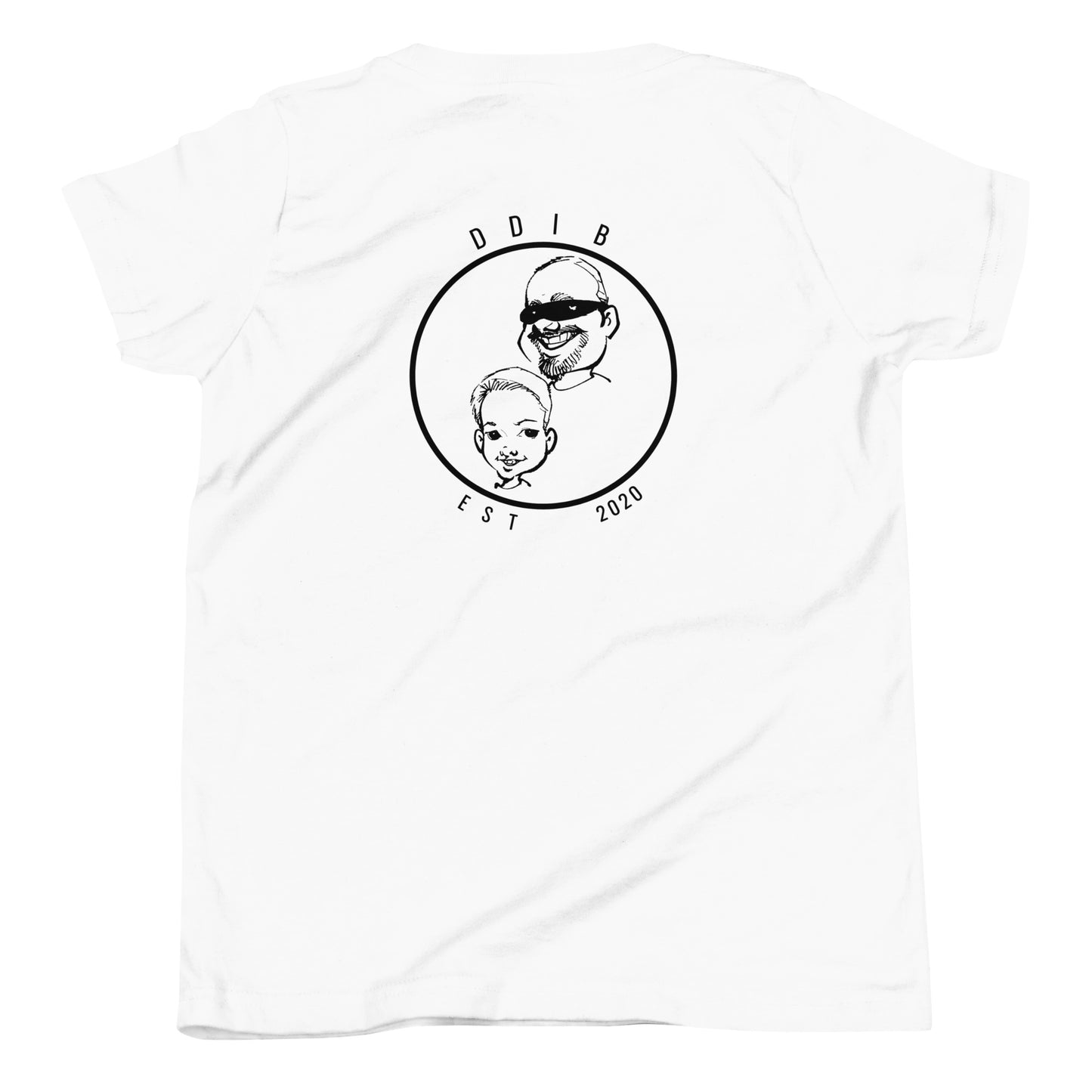 DDIB Original Logo T-Shirt – Teen OG1 White - Dads Do It Best