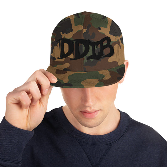 DDIB Camo Snapback – All Black