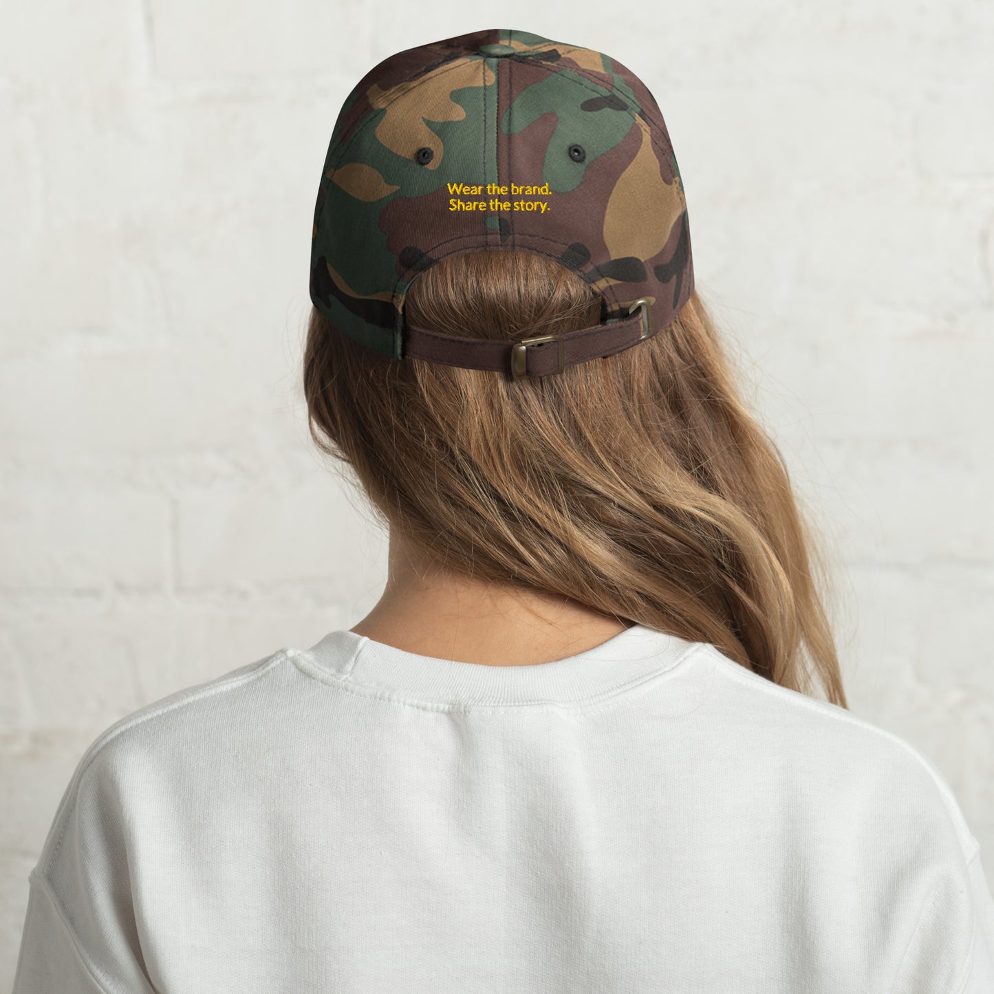 DDIB Dad Hat – Camo Gold Edition