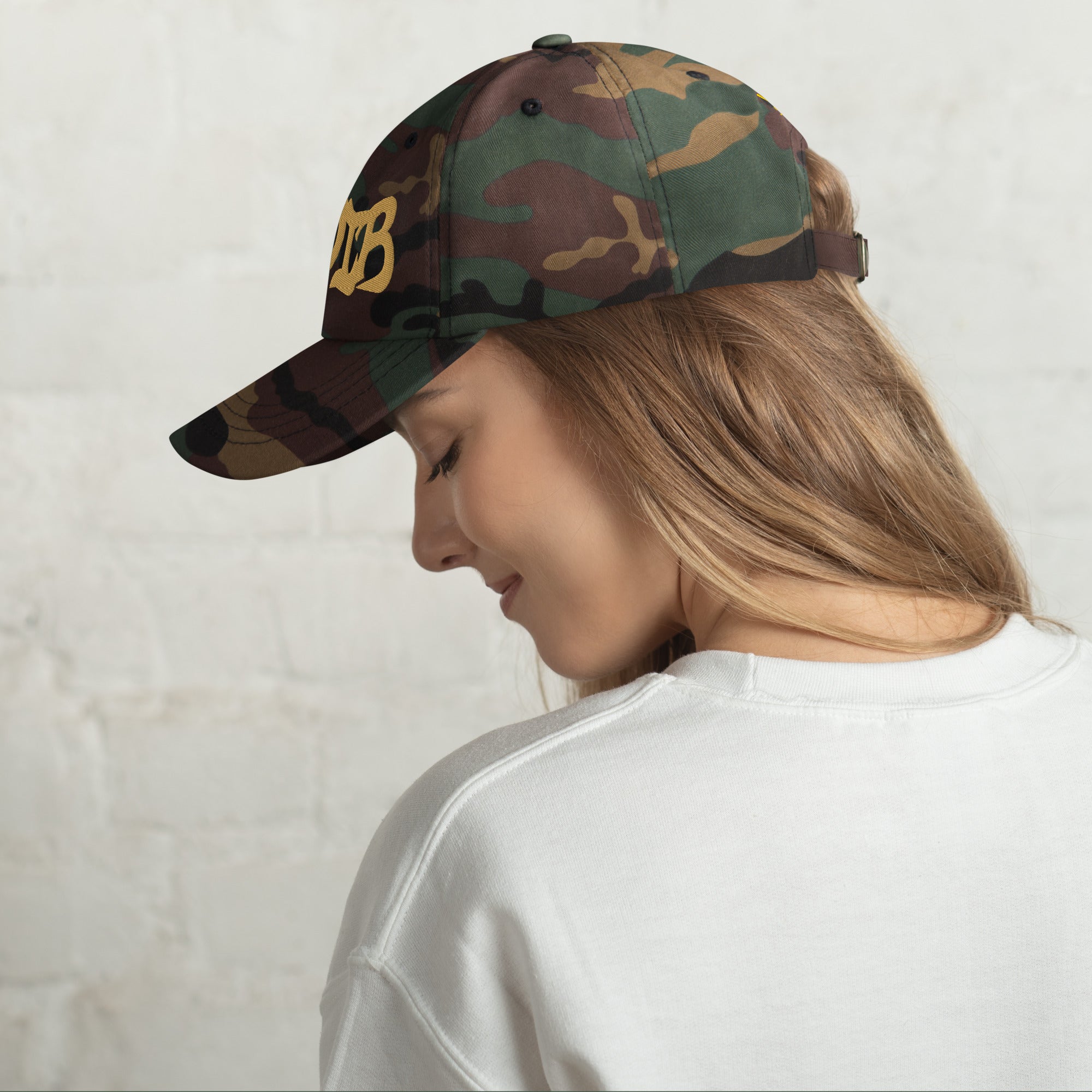 DDIB Dad Hat – Camo Gold Edition