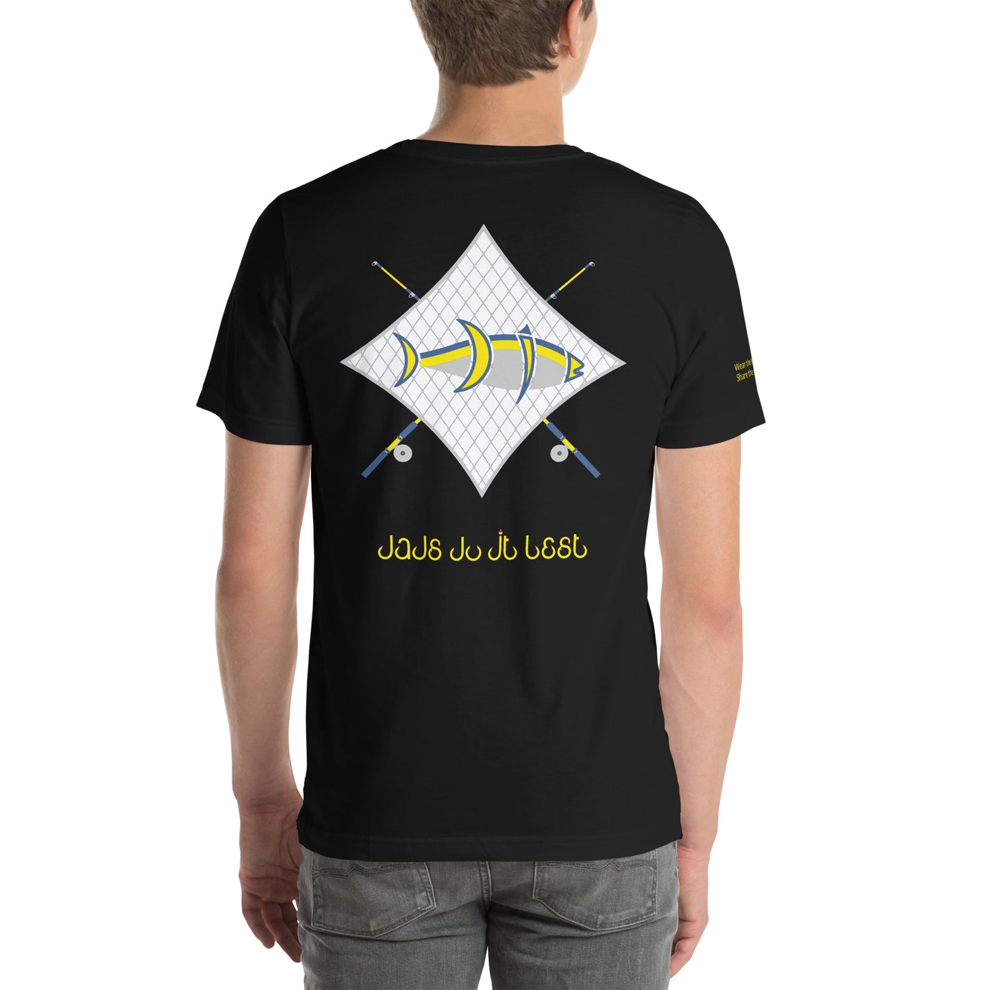 DDIB Fishing T-Shirt | White & Yellow Edition |