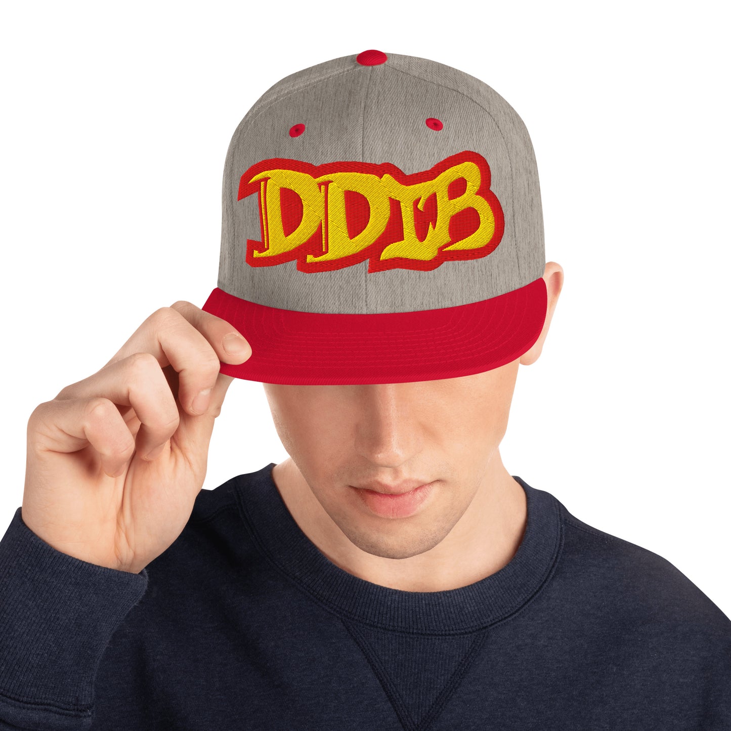 DDIB Graffiti Snapback – Bold Red Edition