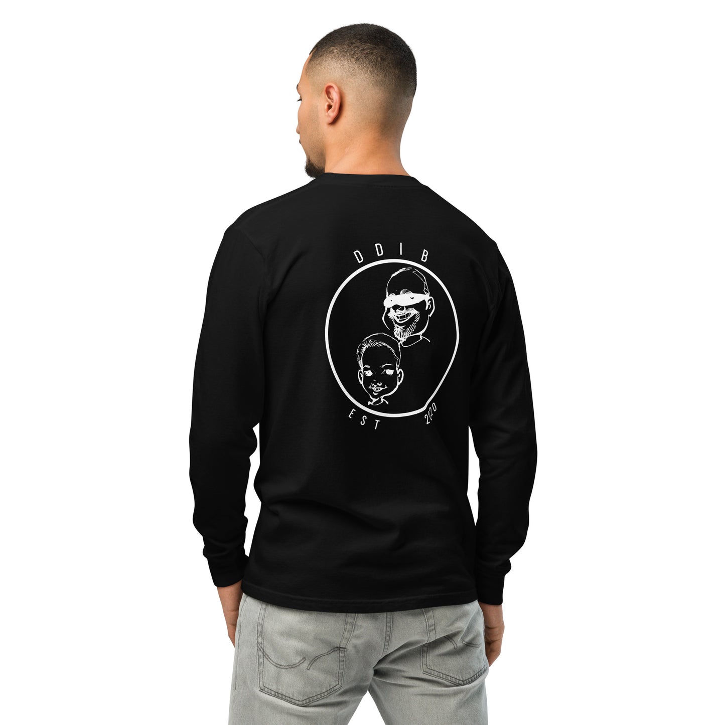 DDIB Original Logo Long Sleeve Tee - OG2 Black
