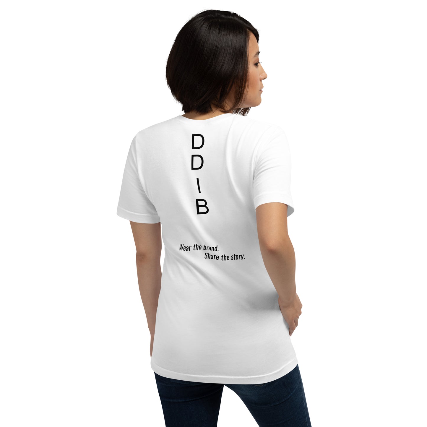 DDIB Original Logo T-Shirt – OG4 White