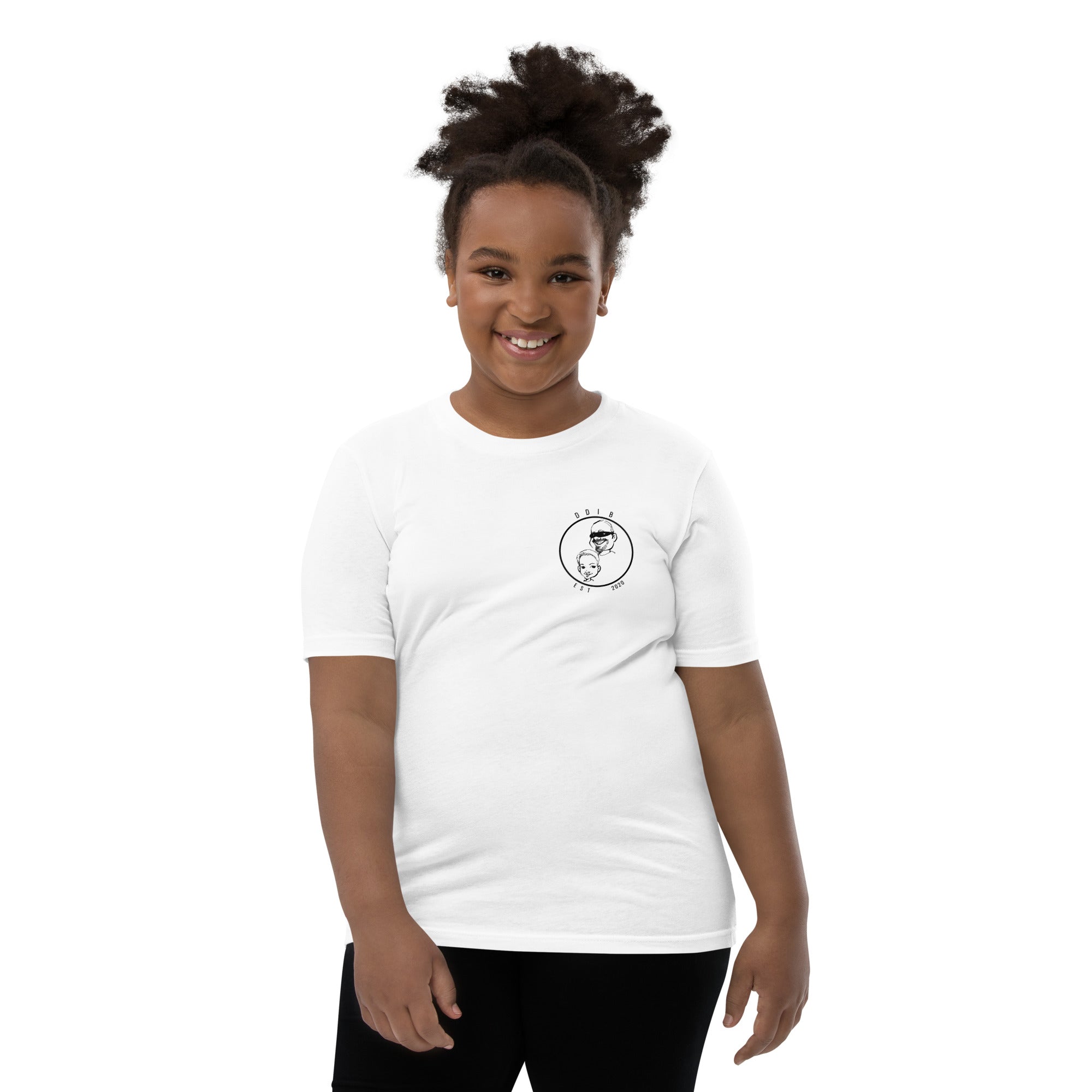 DDIB Original Logo T-Shirt – Teen OG2 White