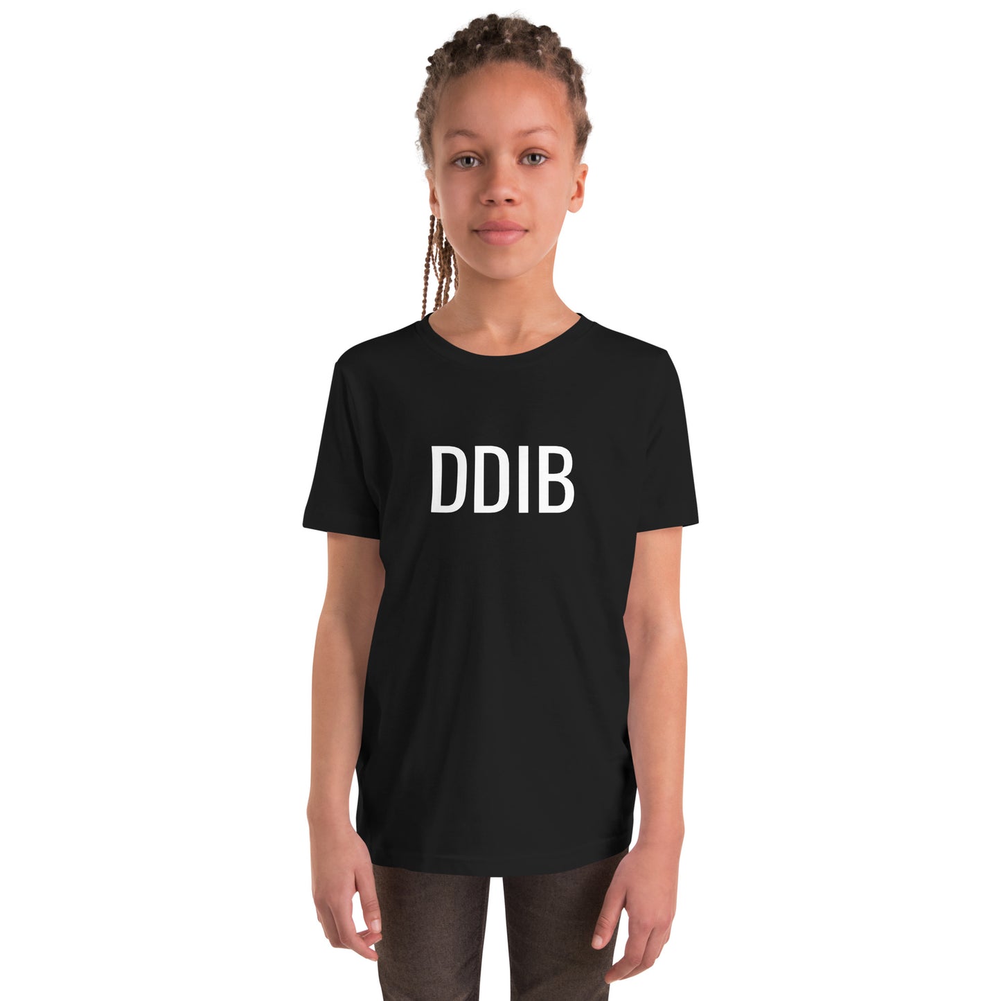 DDIB Original Logo T-Shirt – Teen OG3 Black