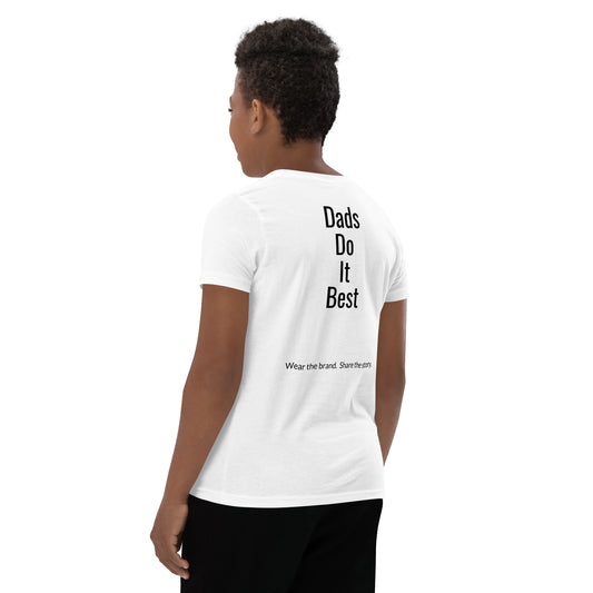 DDIB Original Logo T-Shirt – Teen OG3 White