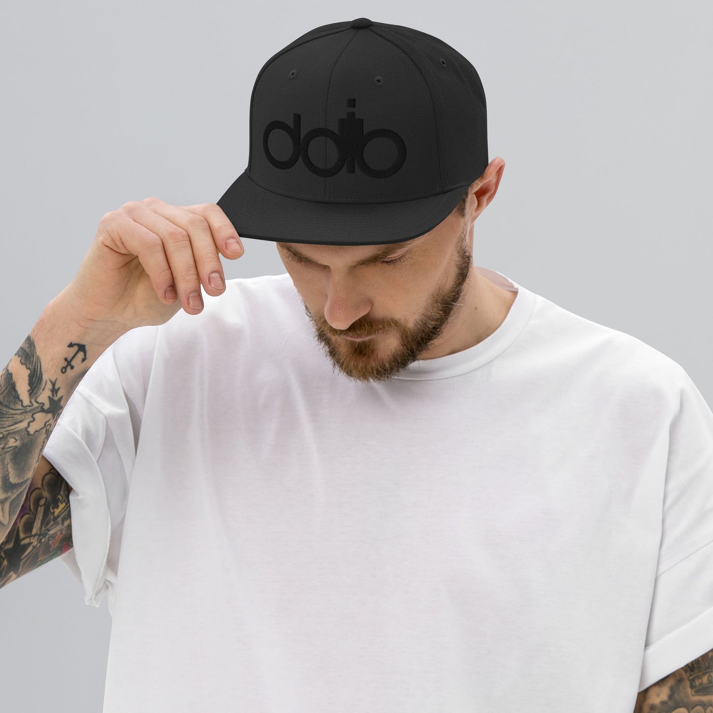 DDIB Shotgun Snapback – Black on Black Dad Hat