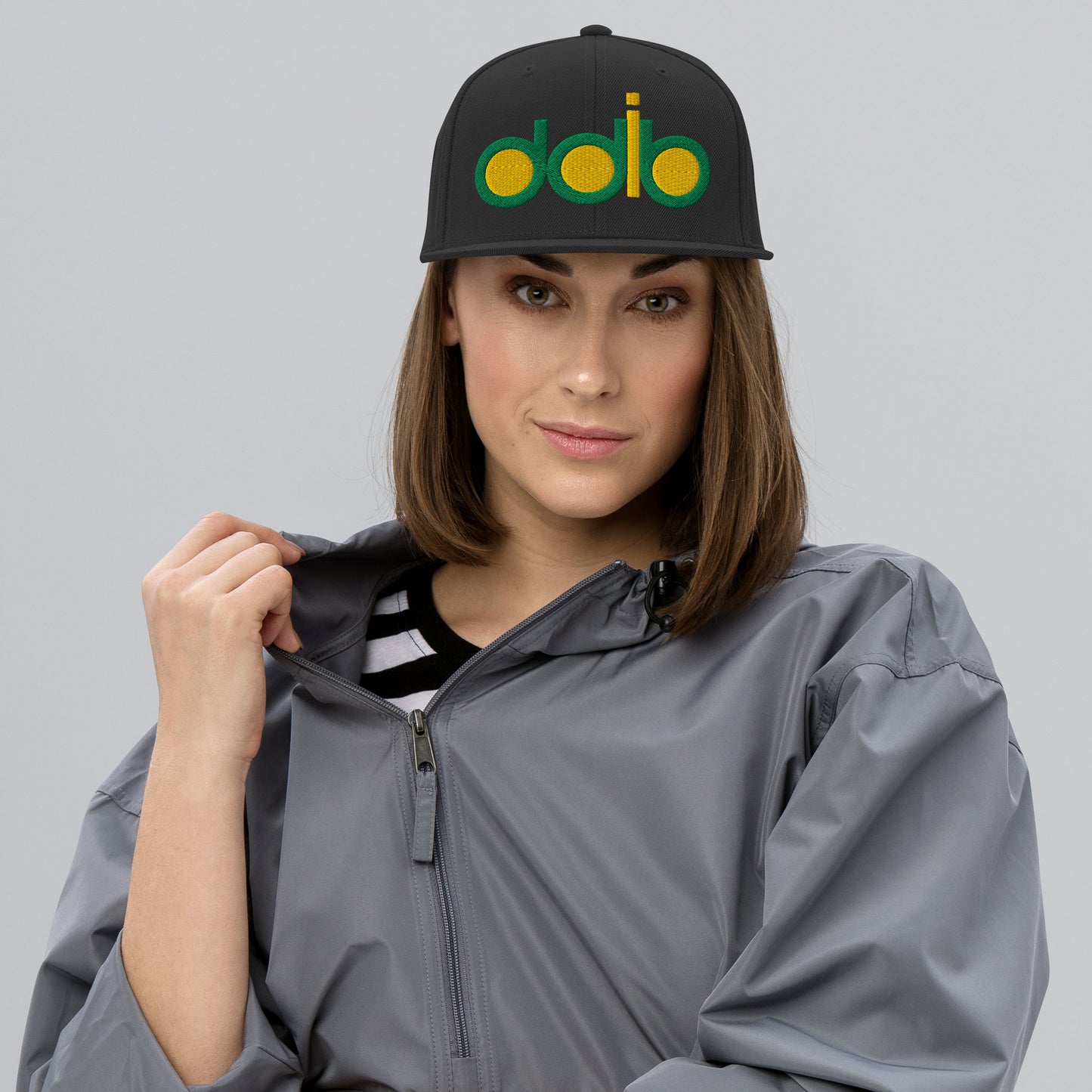 DDIB Shotgun Snapback – Green & Gold Dad Hat
