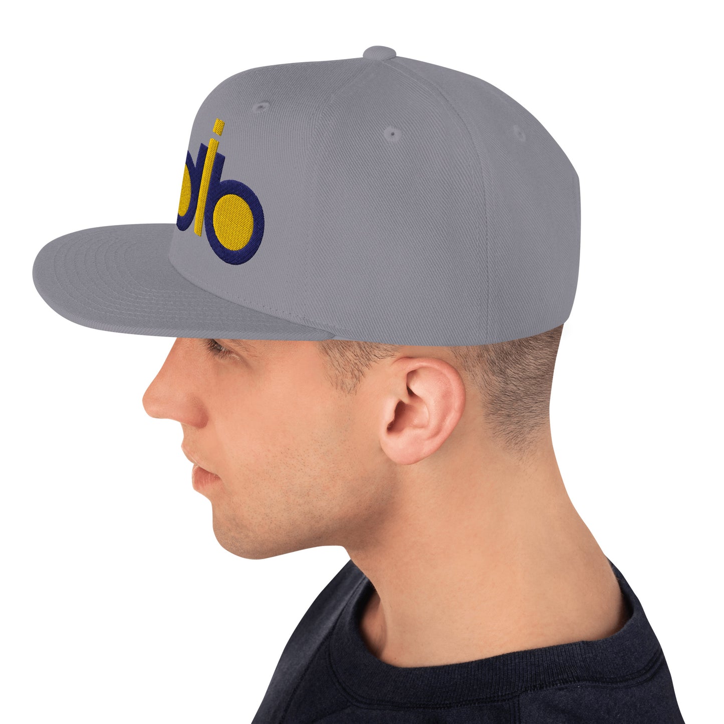 The DDIB Snapback | Shotgun - Blue & Gold | Dads Do It Best