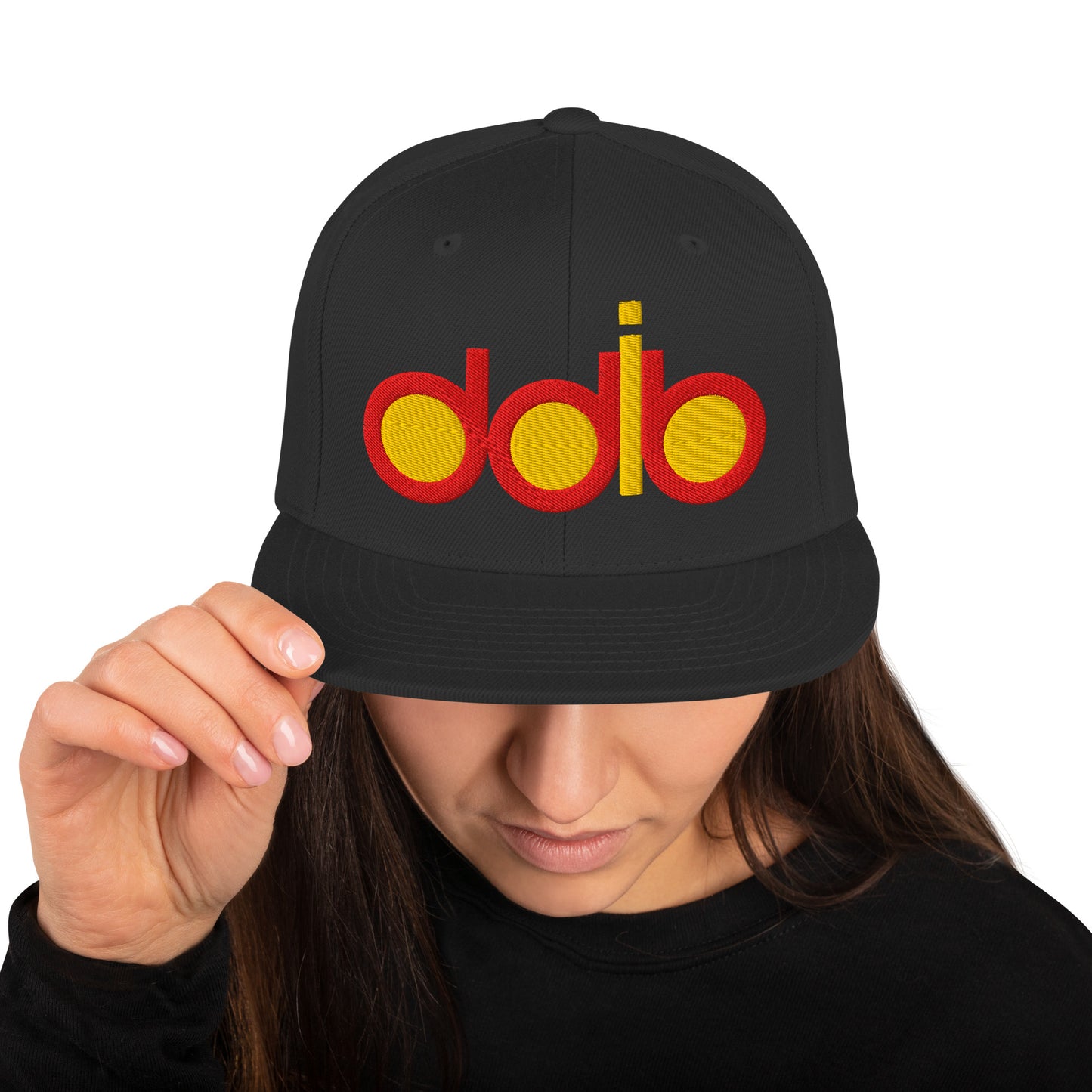 The DDIB Snapback | Shotgun - Red & Gold | Dads Do It Best