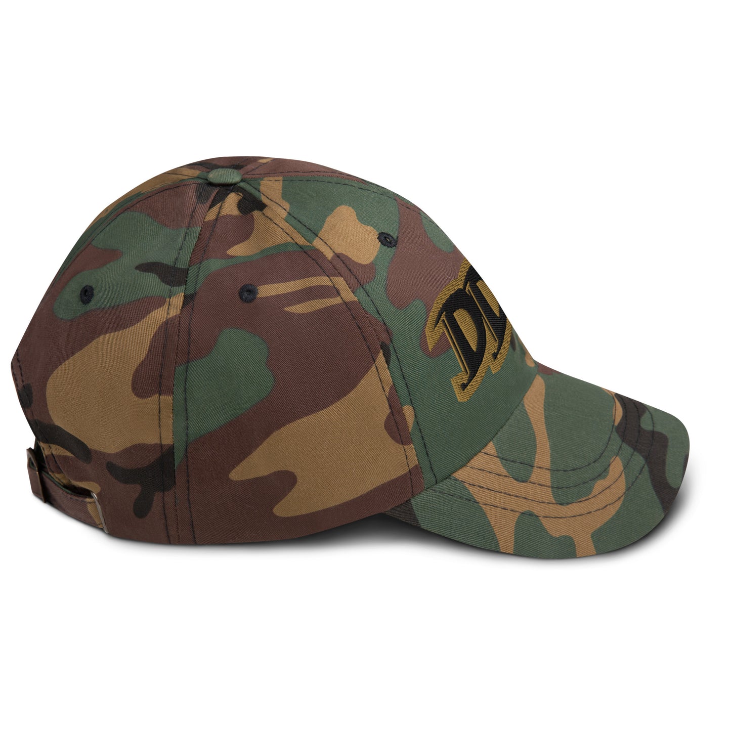 DDIB Dad Hat – Camo Black & Gold Trim - Dads Do It BestDDIB Dad Hat – Camo Black & Gold TrimDads Do It Best