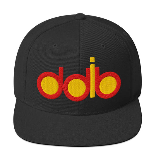 The DDIB Snapback | Shotgun - Red & Gold | Dads Do It Best - Dads Do It Best