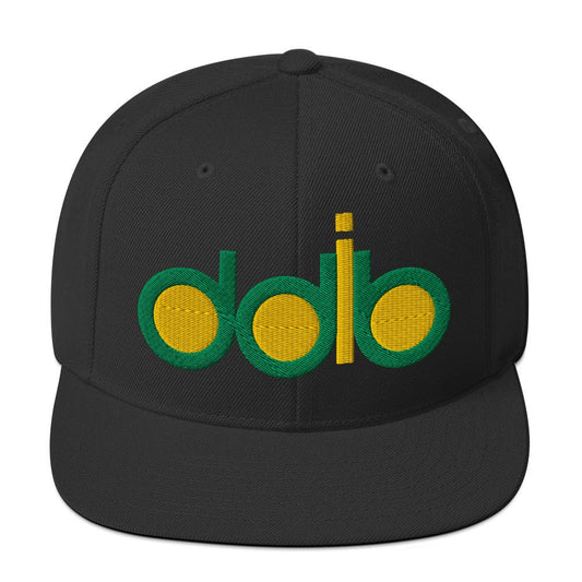 The DDIB Snapback | Shotgun - Green & Gold | Dads Do It Best - Dads Do It Best