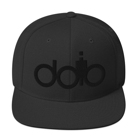 The DDIB Snapback | Shotgun - Black on Black | Dads Do It Best - Dads Do It Best